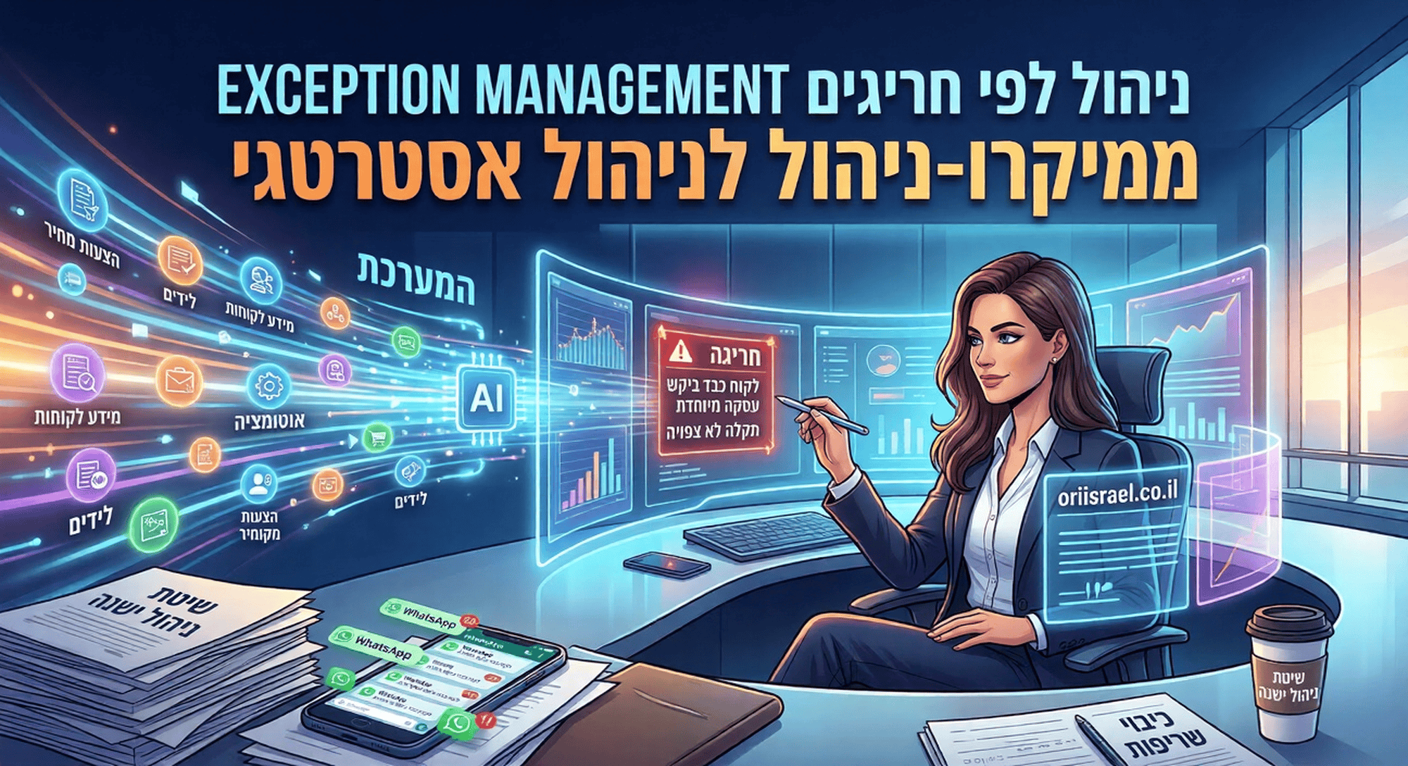 ניהול חריגים בעסק, כלי AI לזיהוי בעיות